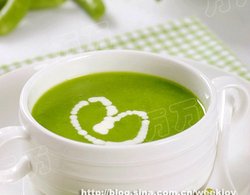 豌豆蚕豆浓汤