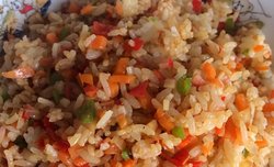 超级简单的蟹棒炒饭