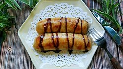 手抓饼烤香蕉