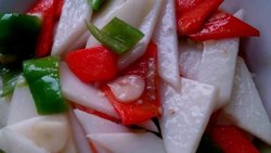 素炒山药