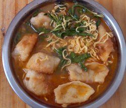 方便面煮水饺
