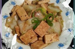连爷爷奶奶都爱吃的——白菜炖豆腐