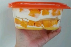 盒子芒果千层蛋糕