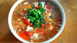 西红柿牛肉羹