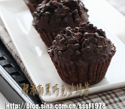 超浓郁黑巧克力玛芬