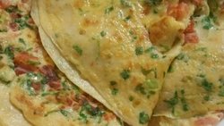 西红柿鸡蛋青菜饼