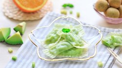 清甜蒸果饺