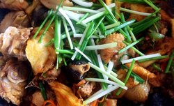 千页豆腐干锅鸡