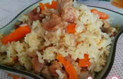 羊肉焖饭