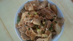 凉拌白肉