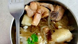 鸡汤土豆炖粉条