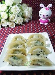 荠菜肉馅煎饺