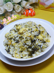 雪菜鸡蛋炒饭