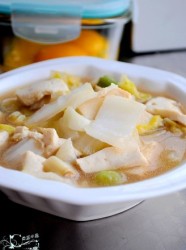 白菜烩豆腐