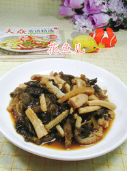 酸菜炒牛肚