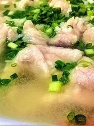 滑肉菜汤