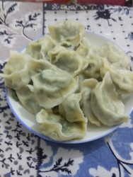 鱼肉韭菜馅水饺