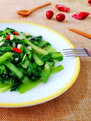 清炒小白菜