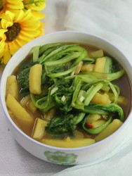 小白菜炖土豆
