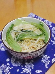 油菜炒米粉