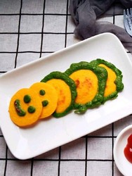 南瓜韭菜松饼