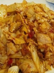 酸辣包菜