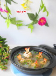 冬瓜虾泥芽菜汤