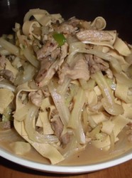 白菜炒干豆腐