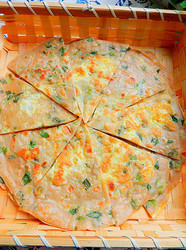 黑麦面生菜煎饼