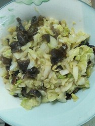 香菇包菜
