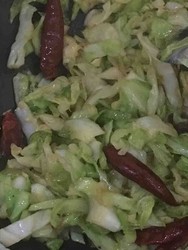 素炒包菜