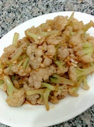 拌有机菜花
