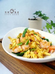 鸡蛋炒虾仁