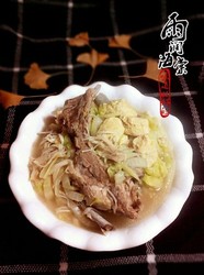 白菜冻豆腐排骨汤