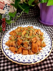 芽菜炒油条