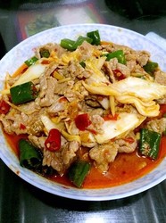 野山椒炒牛肉