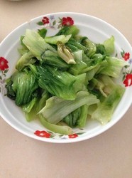 清炒生菜