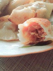 煎虾饺