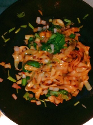 青菜炒面