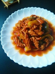 香辣鱿鱼卷