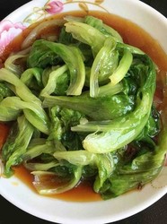 快手蒜香生菜
