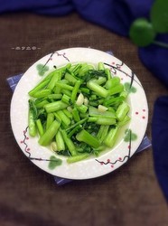 蒜炒广东菜心