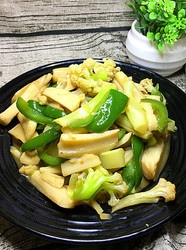 花菜炒藕条
