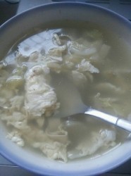 白菜蛋汤