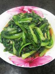 蒜蓉炒油麦菜