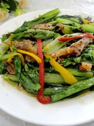 豆豉鱼油麦菜