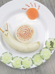 蜗牛早餐拼盘