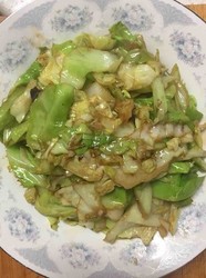 酸辣包菜