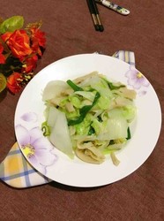 白菜豆腐条