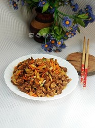 简单又下饭的炒肉榨菜